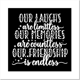 Funny Friendship Quote for friendship day Posters and Art